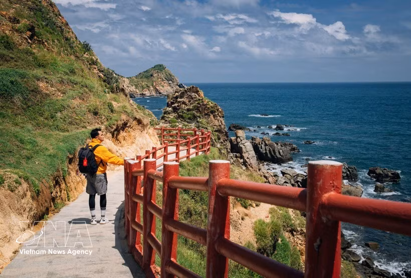 Le tourisme balnéaire figure également parmi les choix privilégiés de la majorité des Vietnamiens pour les vacances du 30 avril. (Photo d’illustration : Vietnam+)