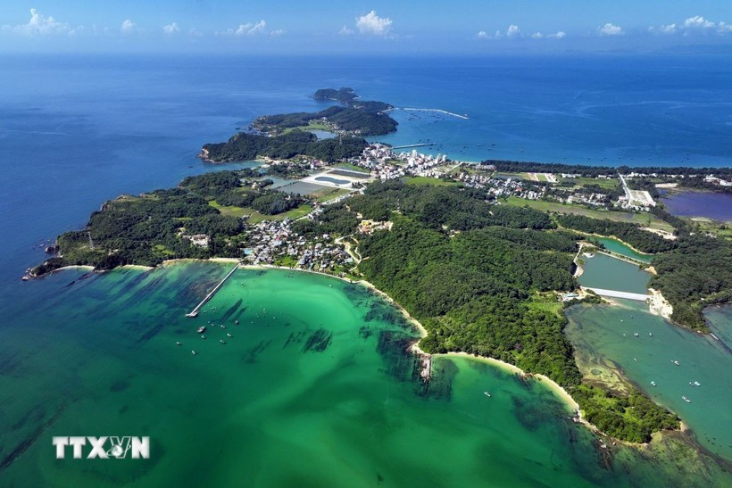 L’île de Co To vue d’en haut. Photo : VNA