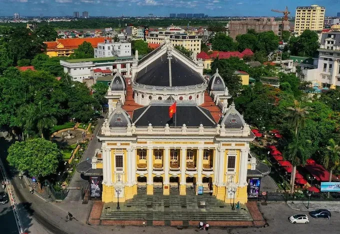 L'Opéra de Hanoï - un monument culturel célèbre et historique de la capitale. Photo : Sai Gon Giai Phong