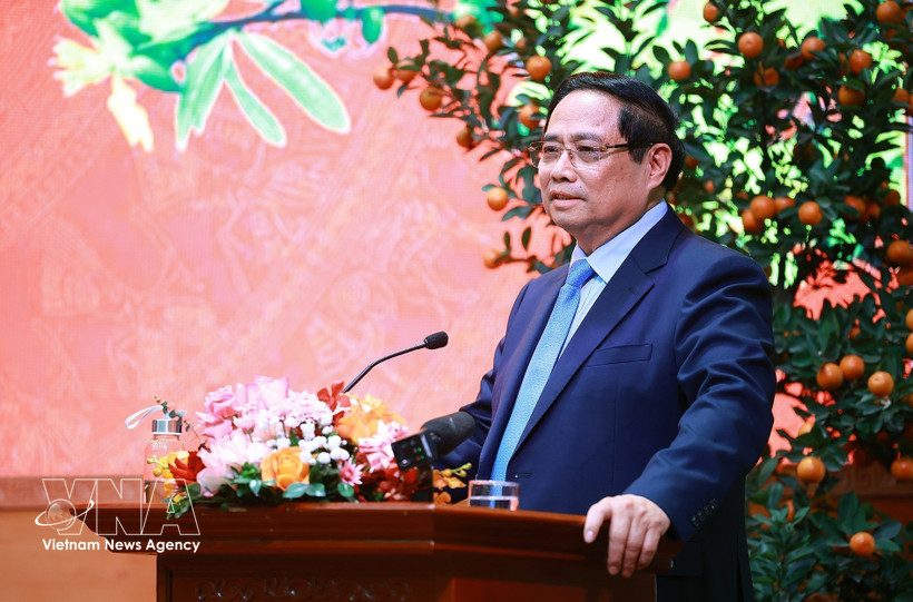 Le Premier ministre Pham Minh Chinh. Photo : VNA