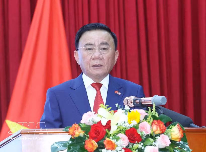 Tran Cam Tu, membre du Bureau politique et membre permanent du Secrétariat du Comité central du Parti communiste du Vietnam. Photo : VNA