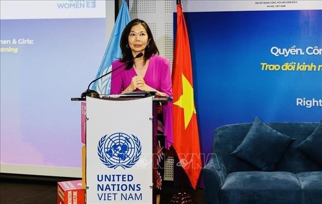 Pauline Tamesis, coordinatrice résidente des Nations Unies au Vietnam. Photo : VNA 