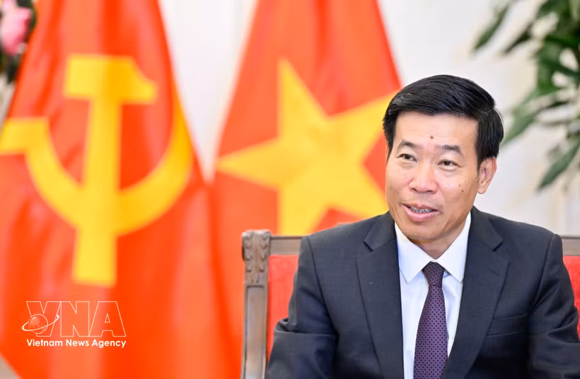 Le vice-ministre des Affaires étrangères, Nguyen Manh Cuong. Photo : VNA