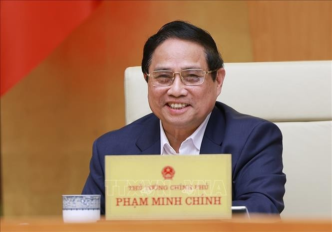 Le Premier ministre Pham Minh Chinh. 