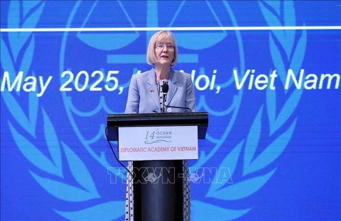 L'ambassadrice d'Australie au Vietnam, Gillian Bird. Photo: VNA