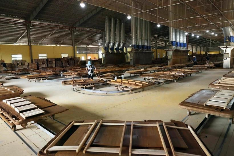 Le Vietnam est le deuxième exportateur mondial de meubles en bois, selon Bui Trung Thuong, conseiller commercial de l’ambassade du Vietnam en Inde, Photo: VNA