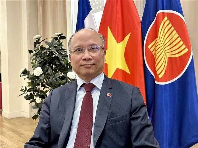 L’ambassadeur du Vietnam en France, Dinh Toan Thang. Photo: VNA