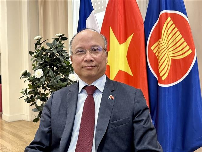 L’ambassadeur du Vietnam en France, Dinh Toan Thang. Photo: VNA