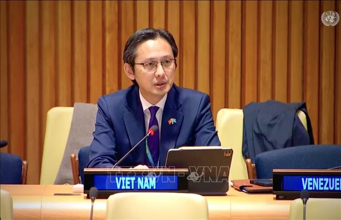 L’ambassadeur Do Hung Viet, chef de la Mission permanente du Vietnam auprès de l’ONU. Photo: VNA