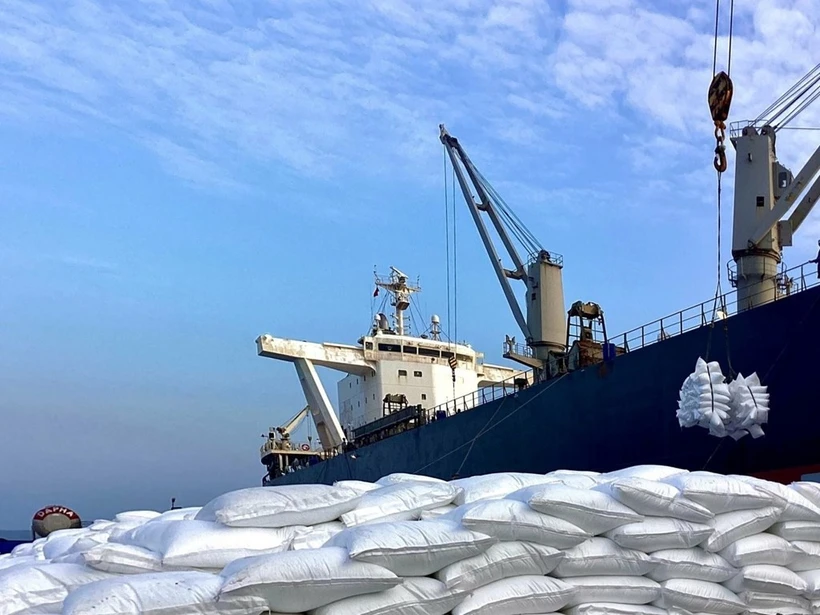 PVCFC exporte 100.000 tonnes d'urée dès le début de la nouvelle année lunaire. Photo: bnews.vn