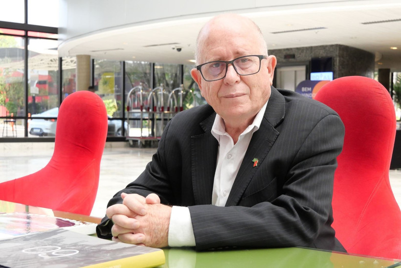 Le journaliste et historien Pedro de Oliveira, secrétaire général de l’Association d’amitié Brésil – Vietnam. Photo: VNA