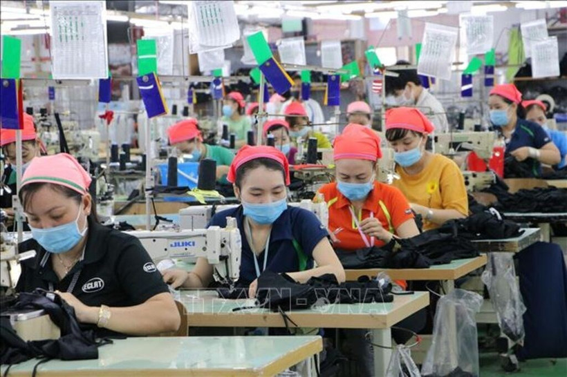Entreprise textile à Dong Nai. Photo: VNA