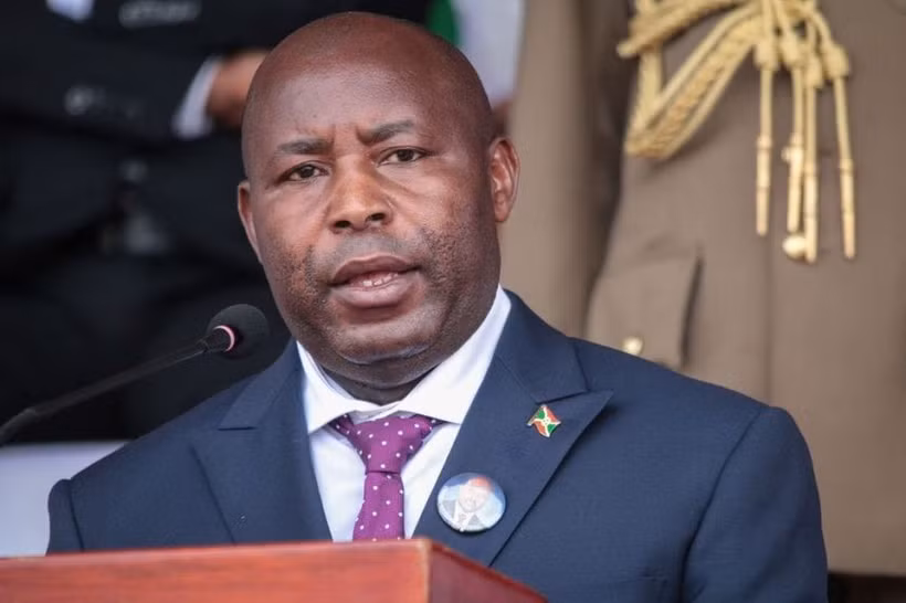 Évariste Ndayishimiye, président du Burundi. Photo: panafricanvisions.com