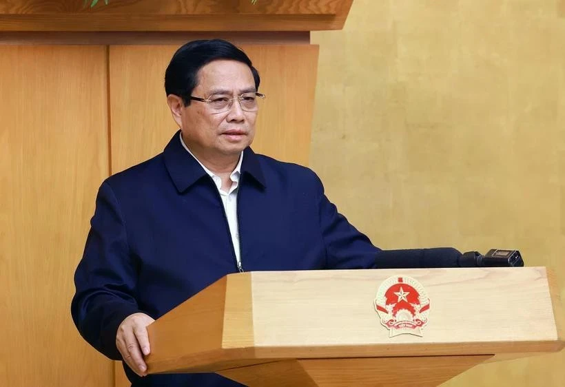 Le Premier ministre Pham Minh Chinh est le chef du Comité de pilotage. Photo: VNA