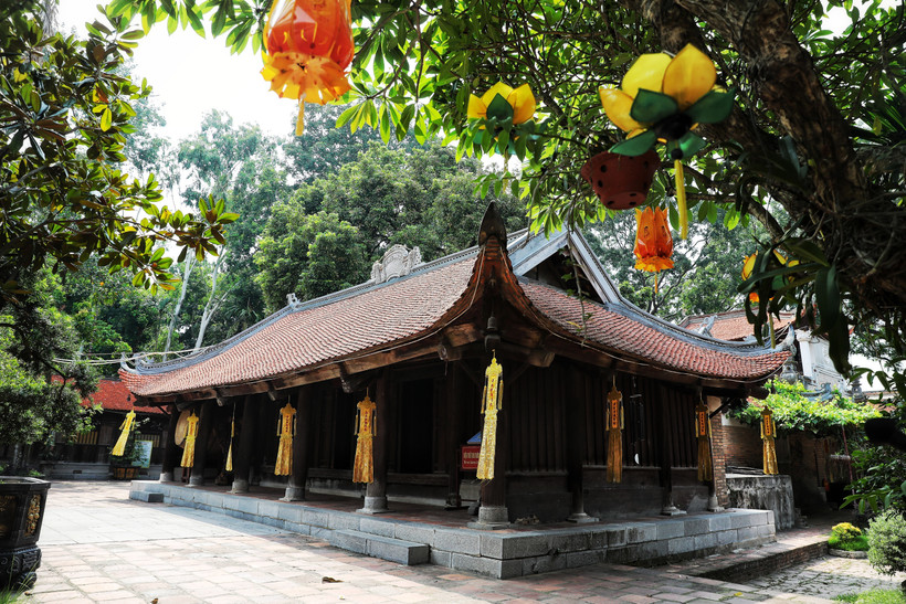 La pagode Vinh Nghiem, qui fait partie du complexe de monuments et de paysages de Yen Tu – Vinh Nghiem – Con Son, Kiep Bac, inscrit sur la Liste du patrimoine mondial de l'UNESCO. Photo : VNA