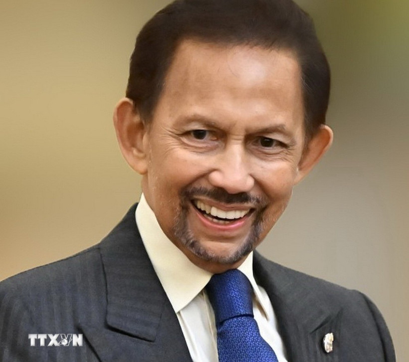 Le Sultan de Brunei, Haji Hassanal Bolkiah. Photo: VNA