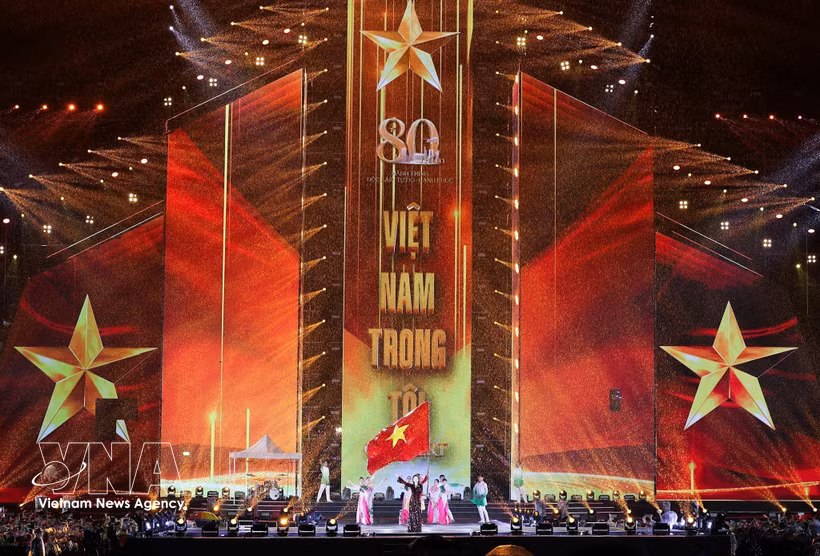 Concert « Vietnam dans mon cœur ». Photo: VNA