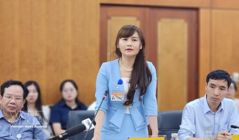 Nguyen Thi Tu Thanh, directrice adjointe du Département des administrations locales, ministère de l'Intérieur. Photo: VNA