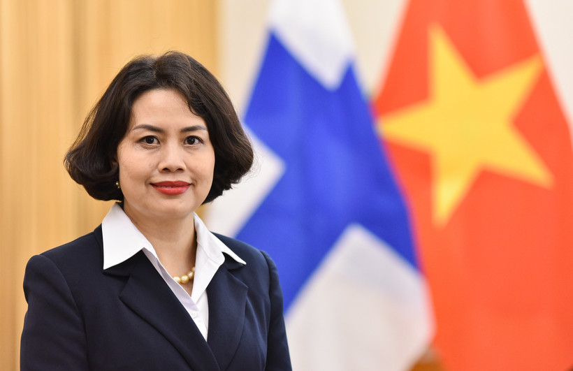 L’ambassadrice du Vietnam en Finlande, Pham Thi Thanh Binh. Photo: VNA