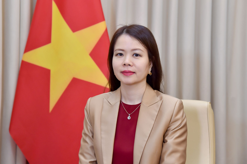 La vice-ministre vietnamienne des Affaires étrangères, Nguyen Minh Hang. Photo: ministère des Affaires étrangères