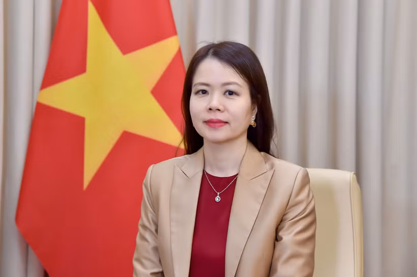 La vice-ministre vietnamienne des Affaires étrangères, Nguyen Minh Hang. Photo: ministère des Affaires étrangères