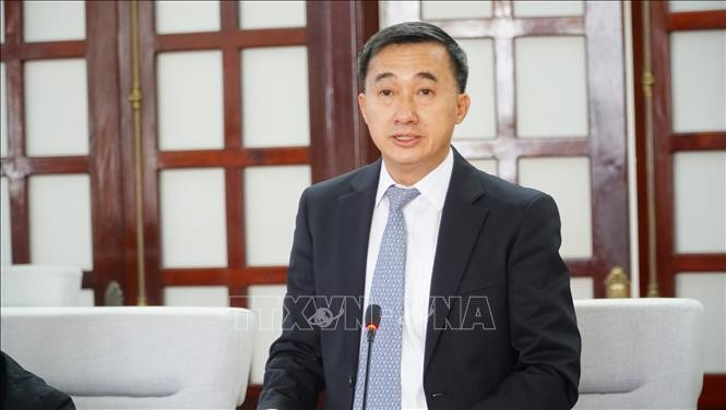 Le professeur-docteur Tran Van Thuan, vice-ministre de la Santé et chef de la Sous-commission médicale chargée du service sanitaire du 14ᵉ Congrès national du Parti. Photo d'archives: VNA