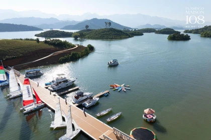 Un coin du site touristique du lac Nui Côc. Photo: kinhtetieudung.vn