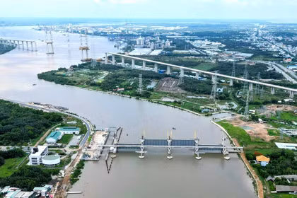 Le Comité populaire municipal révise actuellement le schéma directeur de drainage en fonction des scénarios de changement climatique. Photo: hdnd.hochiminhcity.gov.vn