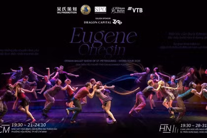 Le Ballet d’Eifman sera de retour au Vietnam pour huit représentations en octobre Photo : organisateurs