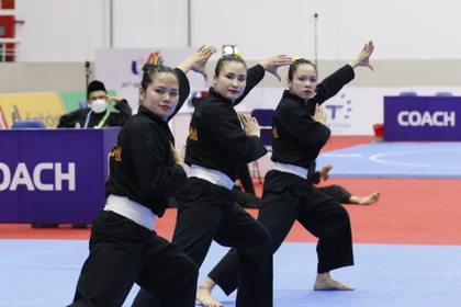 Le pencak silat est devenu l’une des disciplines les plus prolifiques en médailles d’or pour le Vietnam aux SEA Games avec le wushu, le taekwondo et le karaté. Photo: thanhnien.vn