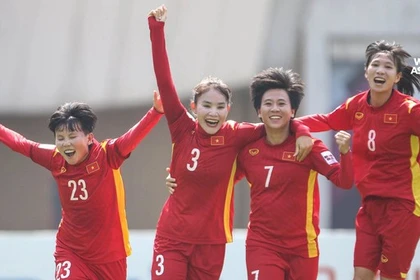 L'équipe féminine de football du Vietnam. Photo : AFC