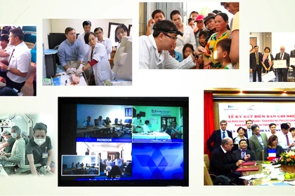 La coopération française au Vietnam dans le domaine de la santé est une coopération ancienne et structurante qui occupe une place singulière notamment dans le domaine de la formation, de la recherche et des partenariats hospitalo-universitaires. Photo: FSFV