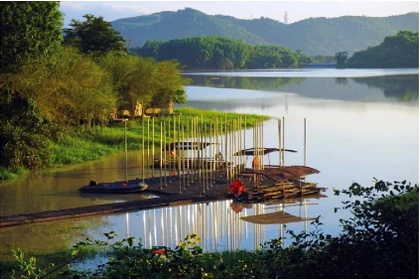 Un coin de l’éco-resort Làng Nho, dans la province de Khanh Hoa. Photo : Làng Nho 