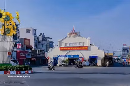 Un coin du quartier de Thu Duc, à Hô Chi Minh-Ville. Photo : VNA
