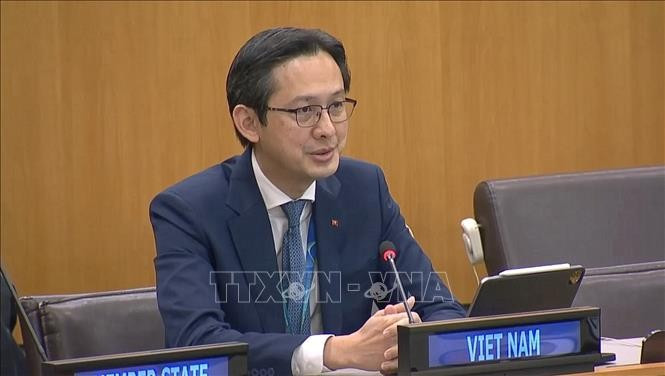 L’ambassadeur Dô Hung Viêt, eprésentant permanent du Vietnam auprès des Nations Unies et président désigné de la Conférence d’examen du TNP. Photo: VNA