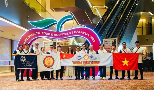 L'équipe culinaire vietnamienne participe à Culinaire Malaysia 2025. Photo: gracieuseté du chef Tuân Dung