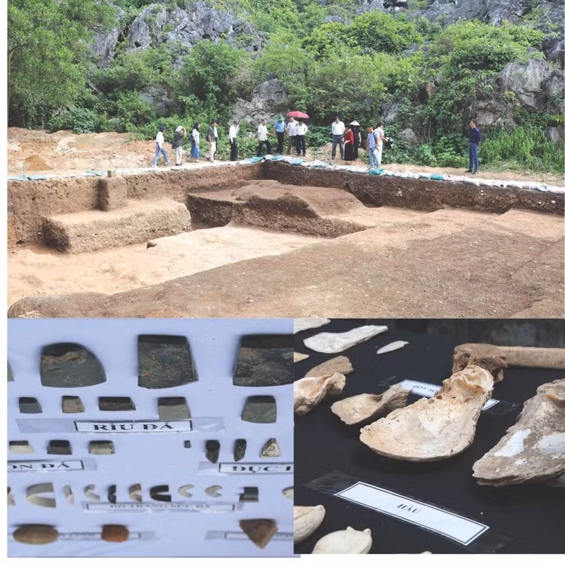 Le site archéologique de Man Bac dans la province de Ninh Binh. Photo : VNA