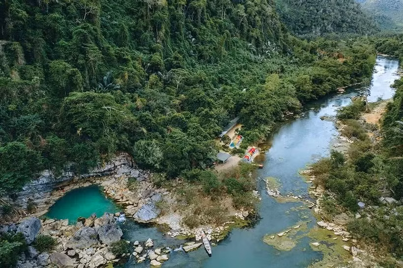 Le Parc national de Phong Nha - Ke Bang présente une grande richesse en biodiversité et en paysages naturels. Source: baodautu