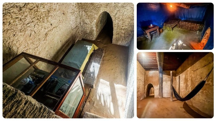 Le réseau de tunnels de Cu Chi. Photo: NDEL