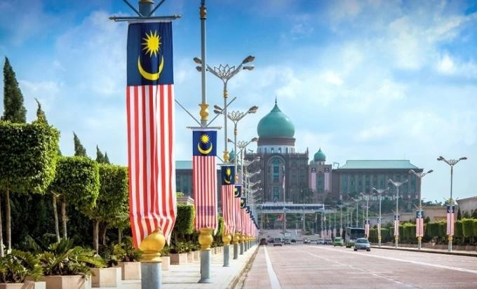 La route menant au bureau du Premier ministre malaisien dans la ville de Putrajaya. Photo : Shutterstock