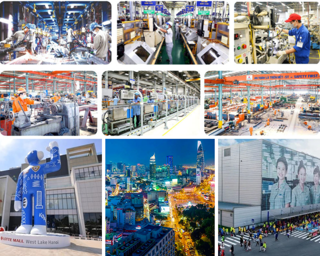 Actuellement, environ 10 000 entreprises coréennes sont implantées au Vietnam, contribuant de manière significative au développement industriel, à la croissance du secteur manufacturier et à l'expansion des exportations. Photo : VGP