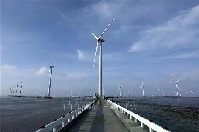 La centrale éolienne de Bac Liêu. Photo : VNA