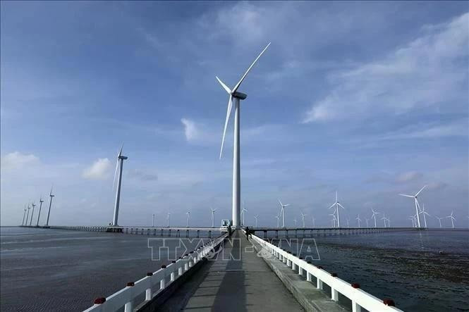 La centrale éolienne de Bac Liêu. Photo : VNA