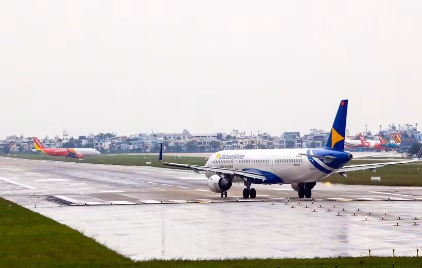 Avions à l'aéroport international de Dà Nang. Photo : VNA