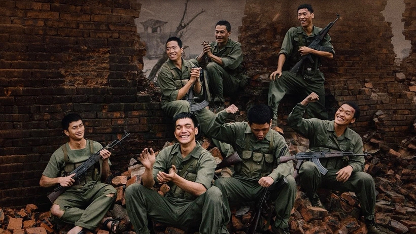 Le long métrage « Pluie rouge », réalisé par l’artiste émérite Dang Thai Huyên et produit par le Cinéma de l’Armée populaire. Photo: www.qdnd.vn