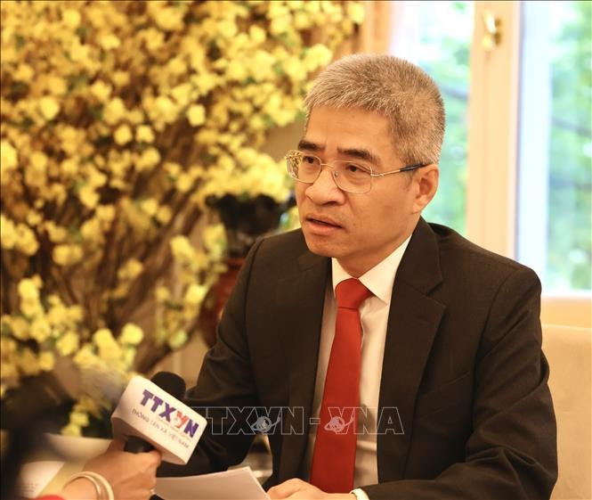 L’ambassadeur du Vietnam en Allemagne, Nguyên Dac Thành. Photo: VNA