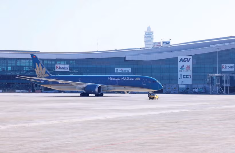 Mise en service de l'aéroport de Long Thành, province de Dông Nai (Sud). Photo : VNA