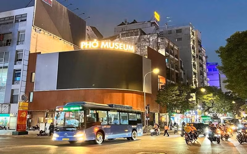Vue extérieure du Musée du pho. Photo: VnExpress