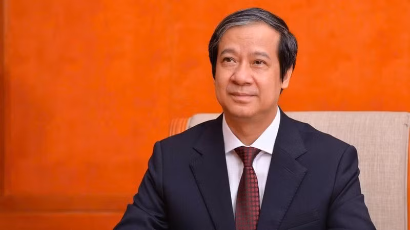 Le ministre de l'Éducation et de la Formation, Nguyên Kim Son. Photo: NDEL