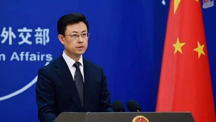 Le porte-parole du ministère chinois des Affaires étrangères, Guo Jiakun. Photo : IRNA/VNA